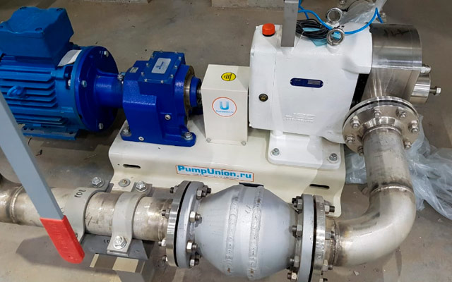 Кулачковые (роторные) насосы JEC pumps для производства средств защиты растений (CROP protection)